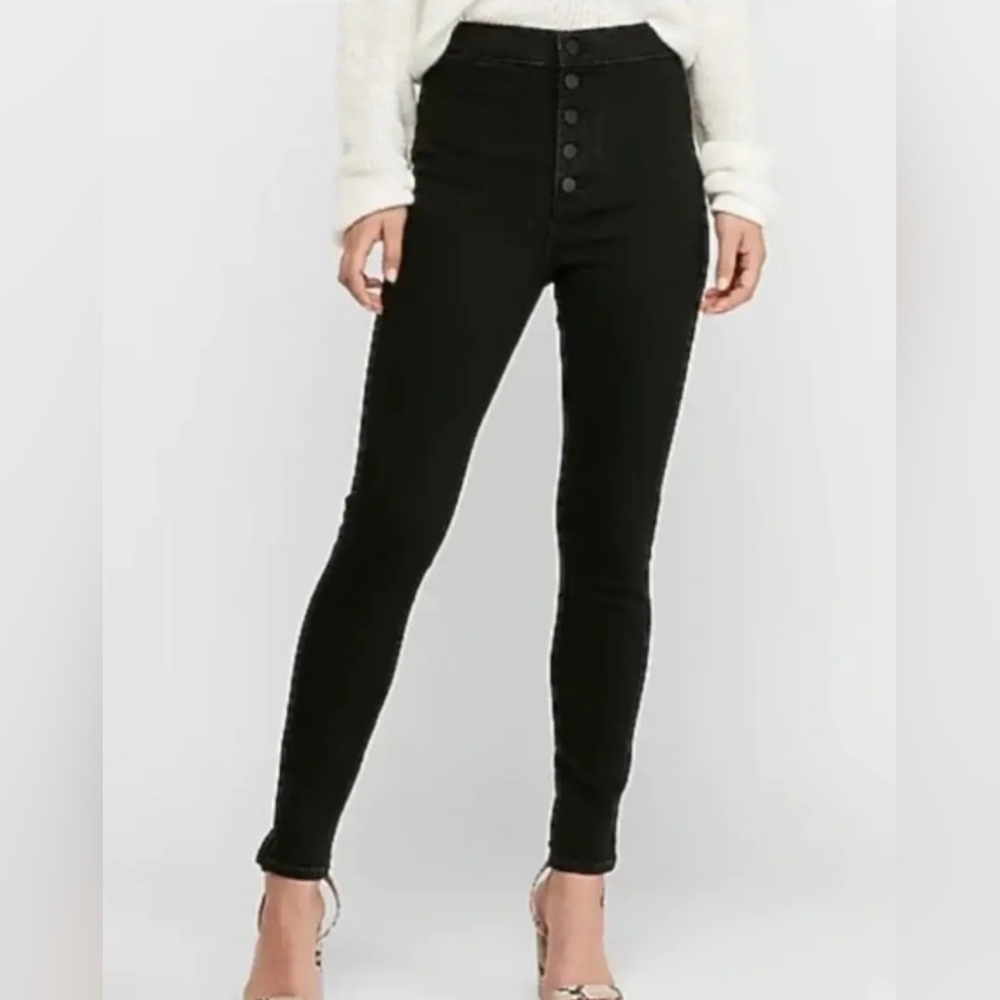 Express Skinny Black Jeans